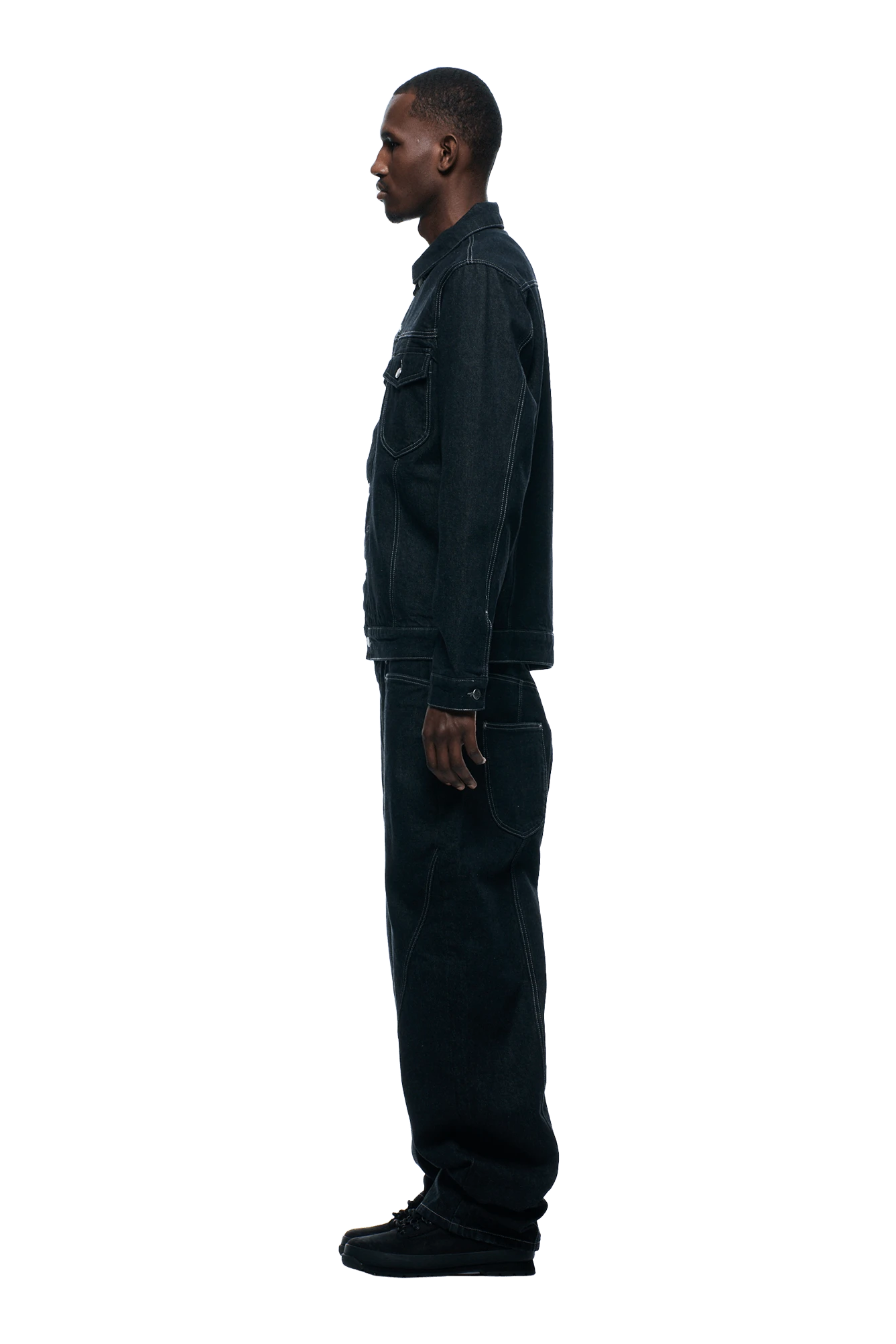 TYPE 6 DENIM JACKET BLACK RAW(Type 6 Denim Jacket Black Raw) 4 TYPE 6 DENIM JACKET BLACK RAW(Type 6 Denim Jacket Black Raw) - Image 4