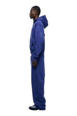 RHINESTONE LETTER ZIP HOODIE BLUE(Rhinestone Letter Zip Hoodie Blue) -6pm Season 1337x2005 6PM Spring 0144 250310 6PM ECOM LOOK 04 239 min