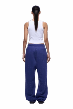 RHINESTONE OPEN LEG JOGGER BLUE(Rhinestone Open Leg Jogger Blue) -6pm Season 1337x2005 6PM Spring 0146 250310 6PM ECOM LOOK 03 276 min