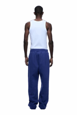 RHINESTONE OPEN LEG JOGGER BLUE(Rhinestone Open Leg Jogger Blue) -6pm Season 1337x2005 6PM Spring 0149 250310 6PM ECOM LOOK 03 213 min