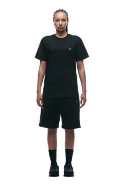 T-SHIRT REGULAR FIT BLACK(T Shirt Regular Fit Black) -6pm Season 1337x2005 6PM 0008 250520 6PM ECOM LOOK 52 2920