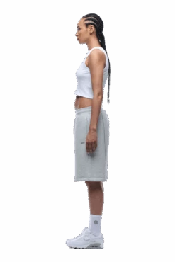 COVERLOCK SHORTS LIGHT GREY MELANGE(Coverlock Shorts Light Grey Melange) -6pm Season 1337x2005 6PM 0025 2500610 6PM ECOM LOOK 36 1453 min