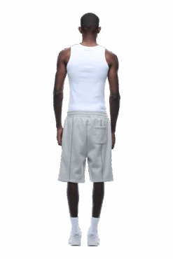 COVERLOCK SHORTS LIGHT GREY MELANGE(Coverlock Shorts Light Grey Melange) -6pm Season 1337x2005 6PM 0027 2500610 6PM ECOM LOOK 36 1333 min