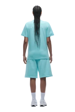 T-SHIRT REGULAR FIT TURQUOISE(T Shirt Regular Fit Turquoise) -6pm Season 1337x2005 6PM 0042 250520 6PM ECOM LOOK 46 2756TURQUOISE min