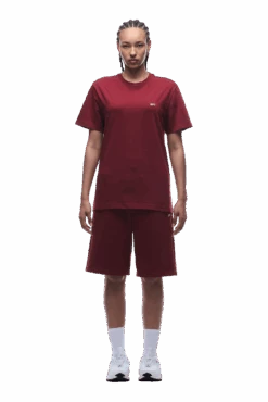 T-SHIRT REGULAR FIT WINE RED(T Shirt Regular Fit Wine Red) -6pm Season 1337x2005 6PM 0062 250520 6PM ECOM LOOK 43 2677
