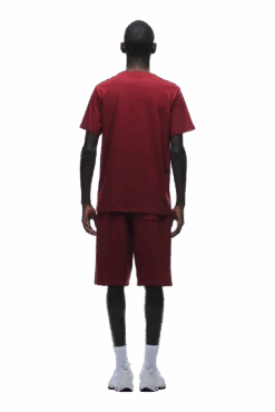 T-SHIRT REGULAR FIT WINE RED(T Shirt Regular Fit Wine Red) -6pm Season 1337x2005 6PM 0063 250520 6PM ECOM LOOK 43 2205