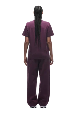 T-SHIRT REGULAR FIT PLUM(T Shirt Regular Fit Plum) -6pm Season 1337x2005 6PM 0096 250520 6PM ECOM LOOK 36 1790