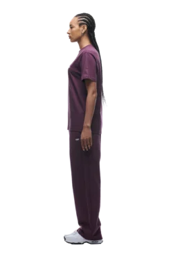 T-SHIRT REGULAR FIT PLUM(T Shirt Regular Fit Plum) -6pm Season 1337x2005 6PM 0097 250520 6PM ECOM LOOK 36 1785