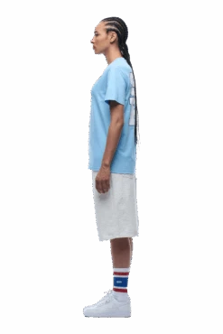 COLLEGE STAR TEE BLUE(College Star Tee Blue) -6pm Season 1337x2005 6PM 0109 2500610 6PM ECOM LOOK 21 0898