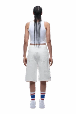 NEEDLEPUNCH CARPENTER SHORTS WHITE(Needlepunch Carpenter Shorts White) 13 NEEDLEPUNCH CARPENTER SHORTS WHITE(Needlepunch Carpenter Shorts White) -6pm Season 1337x2005 6PM 0114 2500610 6PM ECOM LOOK 20 0948