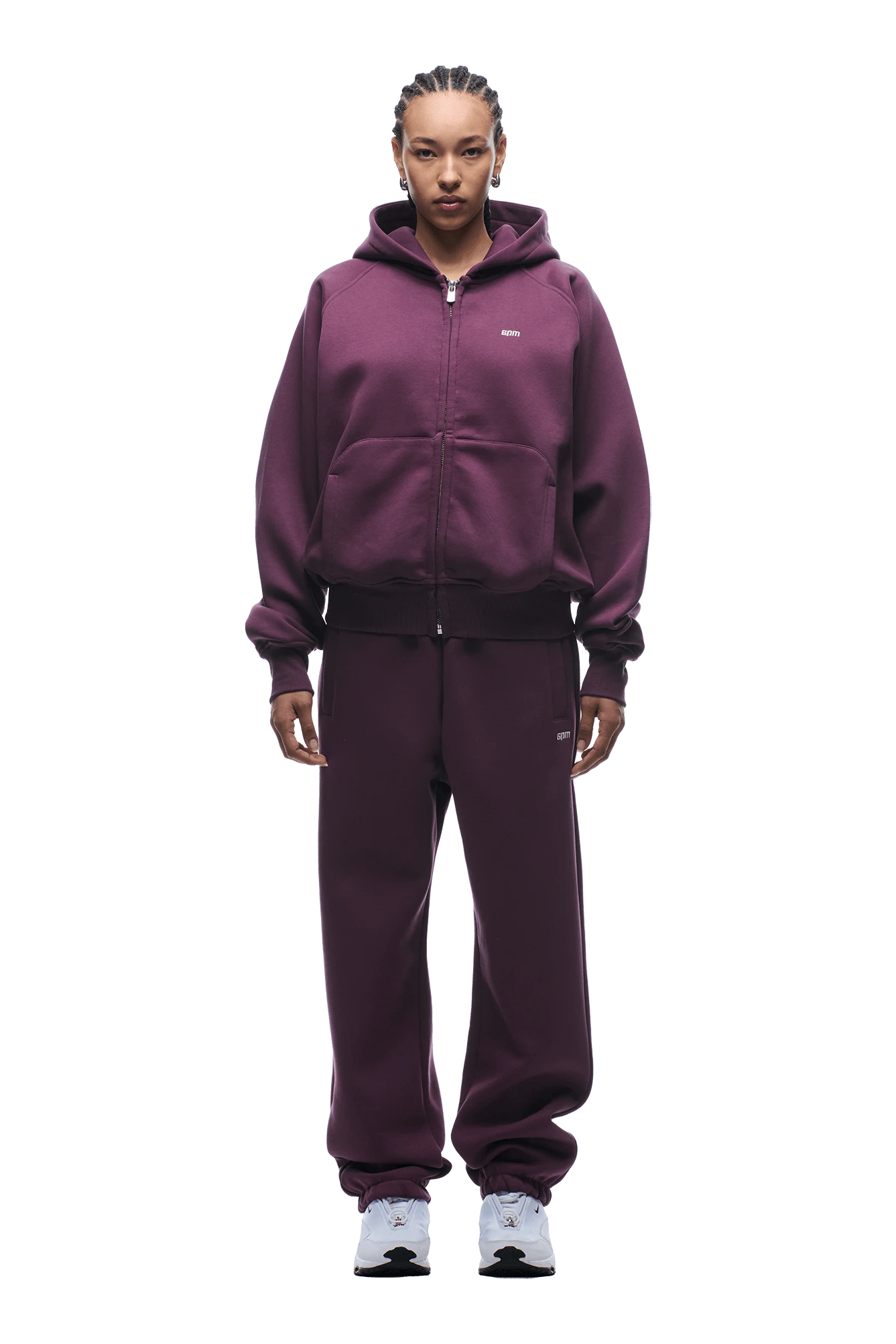ZIP HOODIE PLUM(Zip Hoodie Plum) 5 ZIP HOODIE PLUM(Zip Hoodie Plum) - Image 5