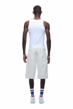 NEEDLEPUNCH CARPENTER SHORTS WHITE(Needlepunch Carpenter Shorts White) 10 NEEDLEPUNCH CARPENTER SHORTS WHITE(Needlepunch Carpenter Shorts White) -6pm Season 1337x2005 6PM 0117 2500610 6PM ECOM LOOK 20 0645