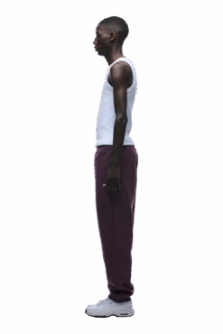 CUFF JOGGER PLUM(Cuff Jogger Plum) -6pm Season 1337x2005 6PM 0124 250520 6PM ECOM LOOK 32 1584