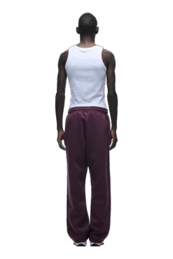 OPEN LEG JOGGER PLUM(Open Leg Jogger Plum) -6pm Season 1337x2005 6PM 0126 250519 6PM ECOM LOOK 31 1647