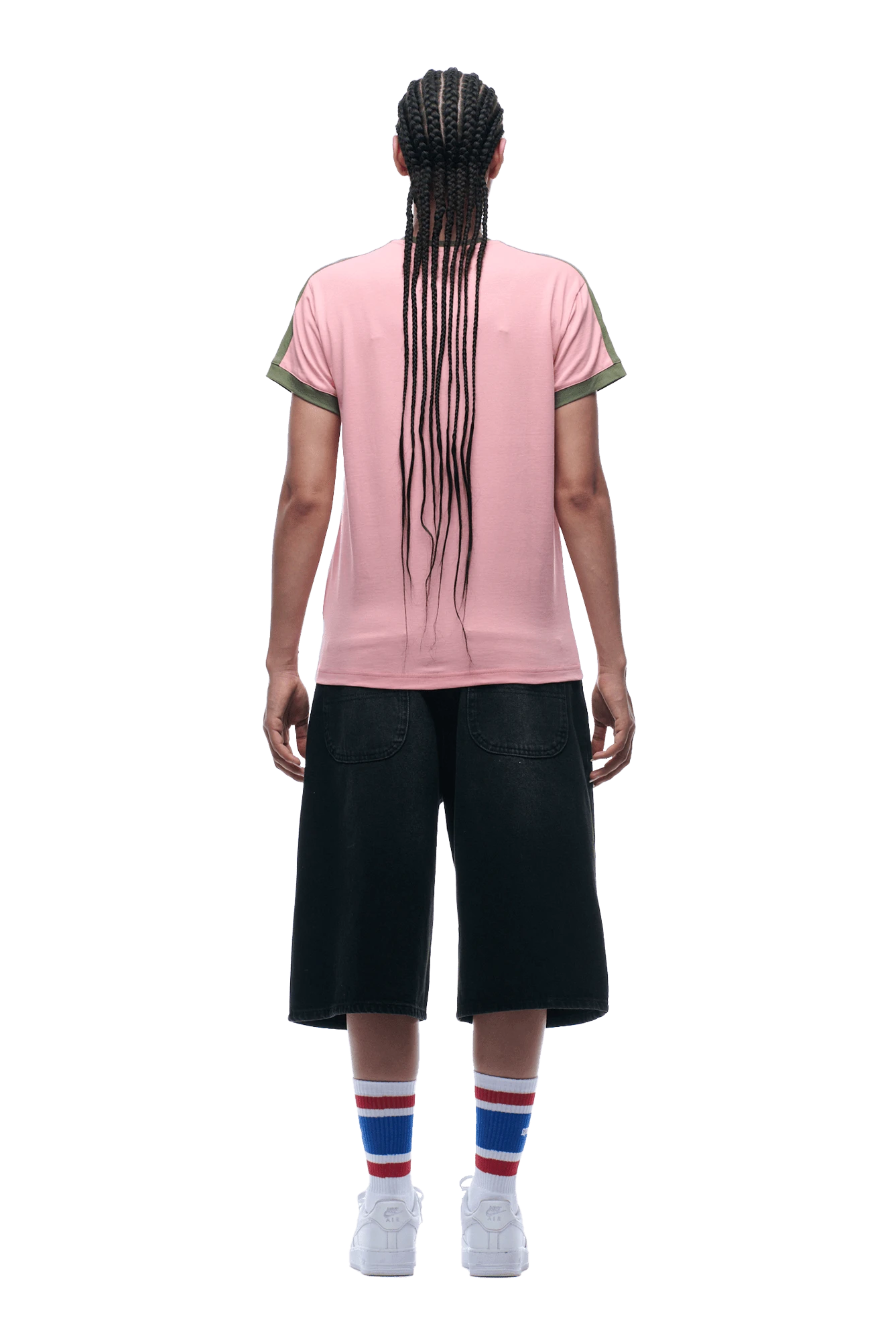 SLIM FIT RINGER TEE PINK(Slim Fit Ringer Tee Pink) 7 SLIM FIT RINGER TEE PINK(Slim Fit Ringer Tee Pink) - Image 7