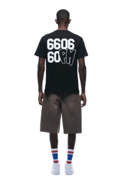 660660 TEE BLACK(660660 Tee Black) -6pm Season 1337x2005 6PM 0192 2500610 6PM ECOM LOOK 7 0216