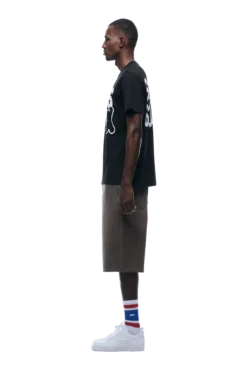 660660 TEE BLACK(660660 Tee Black) -6pm Season 1337x2005 6PM 0193 2500610 6PM ECOM LOOK 7 0202