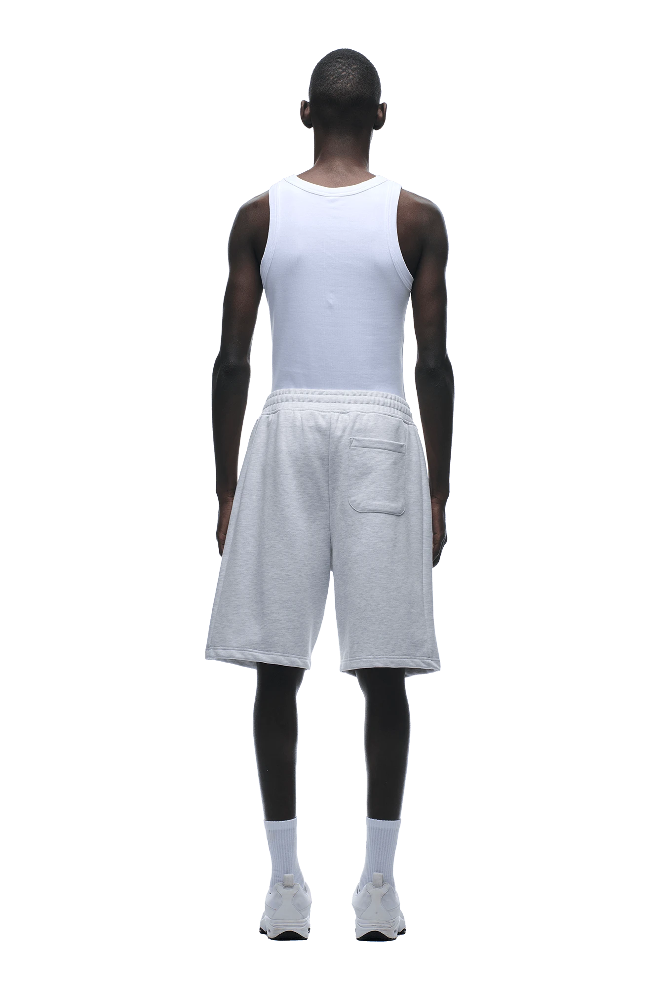 6PM+ SHORTS LIGHT GREY(6pm Shorts Light Grey Melange) 4 6PM+ SHORTS LIGHT GREY(6pm Shorts Light Grey Melange) - Image 4