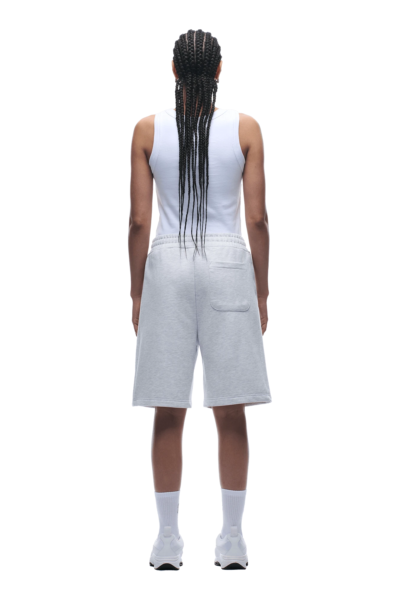 6PM+ SHORTS LIGHT GREY(6pm Shorts Light Grey Melange) 7 6PM+ SHORTS LIGHT GREY(6pm Shorts Light Grey Melange) - Image 7