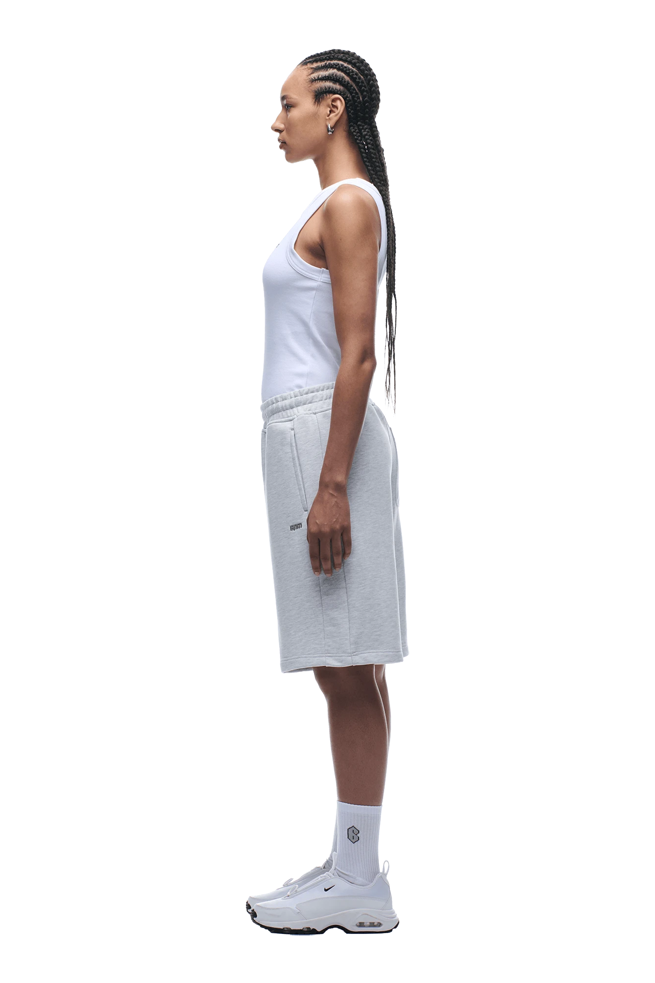 6PM+ SHORTS LIGHT GREY(6pm Shorts Light Grey Melange) 6 6PM+ SHORTS LIGHT GREY(6pm Shorts Light Grey Melange) - Image 6