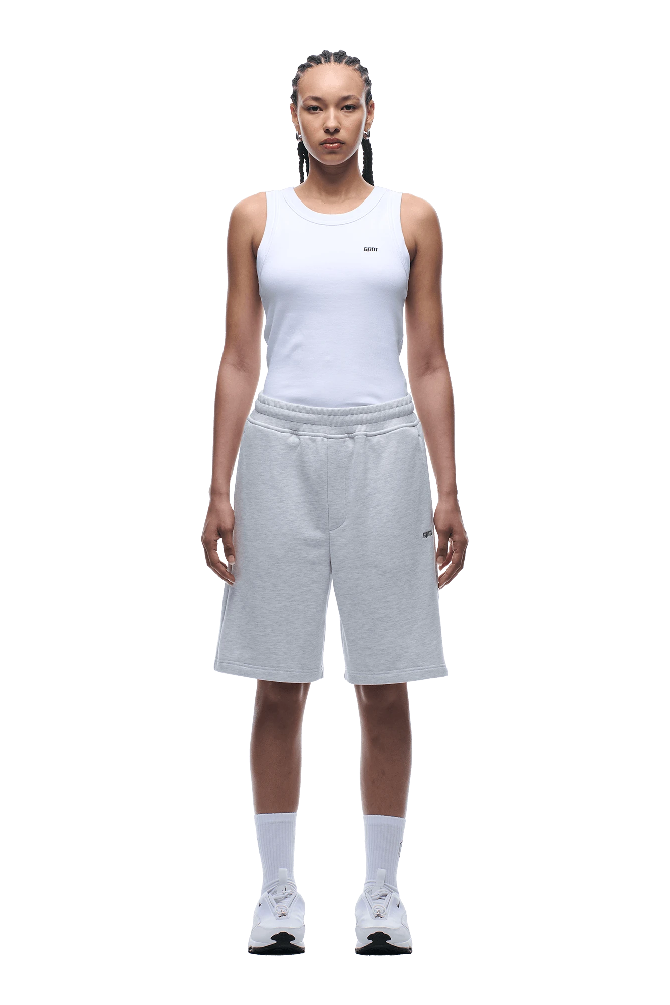 6PM+ SHORTS LIGHT GREY(6pm Shorts Light Grey Melange) 5 6PM+ SHORTS LIGHT GREY(6pm Shorts Light Grey Melange) - Image 5