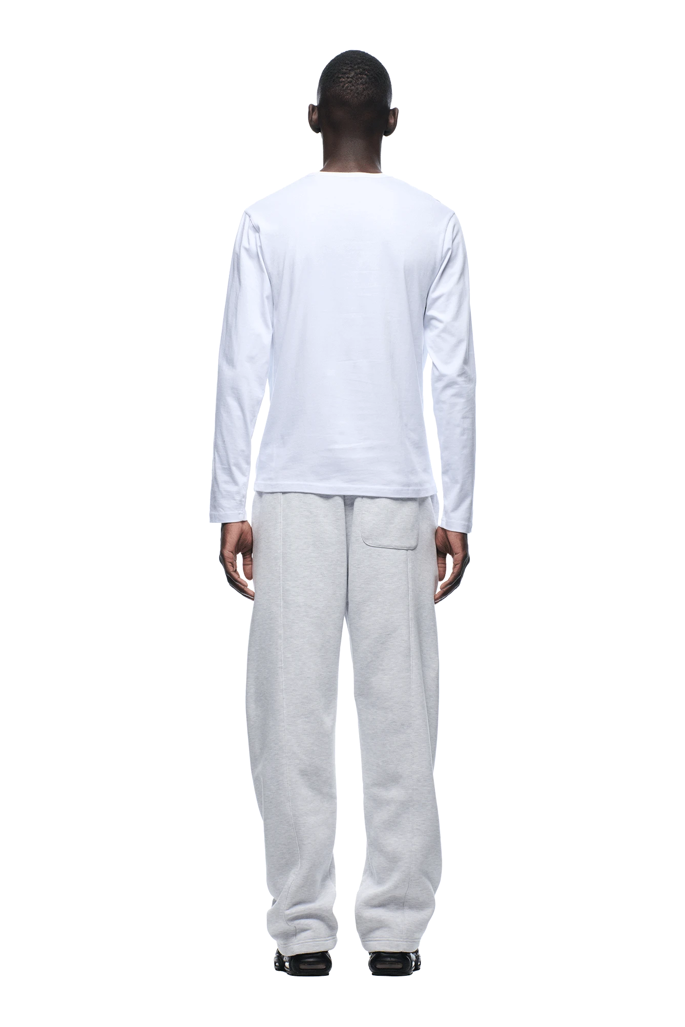 6PM+ SLIM FIT LONGSLEEVE WHITE(6pm Slim Fit Longsleeve White) 4 6PM+ SLIM FIT LONGSLEEVE WHITE(6pm Slim Fit Longsleeve White) - Image 4