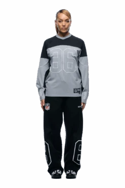 NFL SCUBA LONGSLEEVE GREY(Nfl Longsleeve Grey) -6pm Season 1337x2005 6pm NSL 0011 2501 6PM ECOM LOOK 06 0470