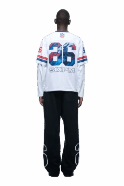 NFL LAYERED MESH LONGSLEEVE WHITE(Nfl Double Longsleeve White) 10 NFL LAYERED MESH LONGSLEEVE WHITE(Nfl Double Longsleeve White) -6pm Season 1337x2005 6pm NSL 0012 2501 6PM ECOM LOOK 05 0653