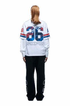 NFL LAYERED MESH LONGSLEEVE WHITE(Nfl Double Longsleeve White) 13 NFL LAYERED MESH LONGSLEEVE WHITE(Nfl Double Longsleeve White) -6pm Season 1337x2005 6pm NSL 0015 2501 6PM ECOM LOOK 05 0460