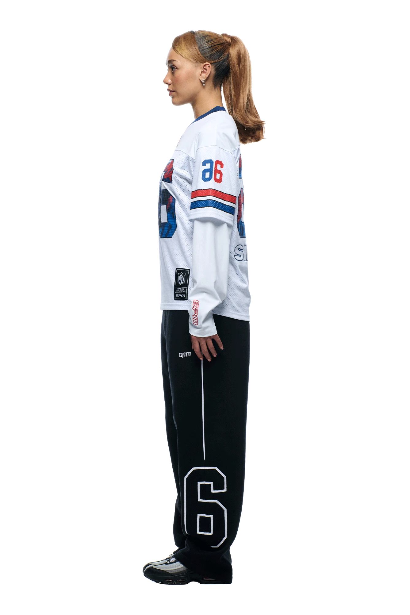 NFL LAYERED MESH LONGSLEEVE WHITE(Nfl Double Longsleeve White) 6 NFL LAYERED MESH LONGSLEEVE WHITE(Nfl Double Longsleeve White) - Image 6