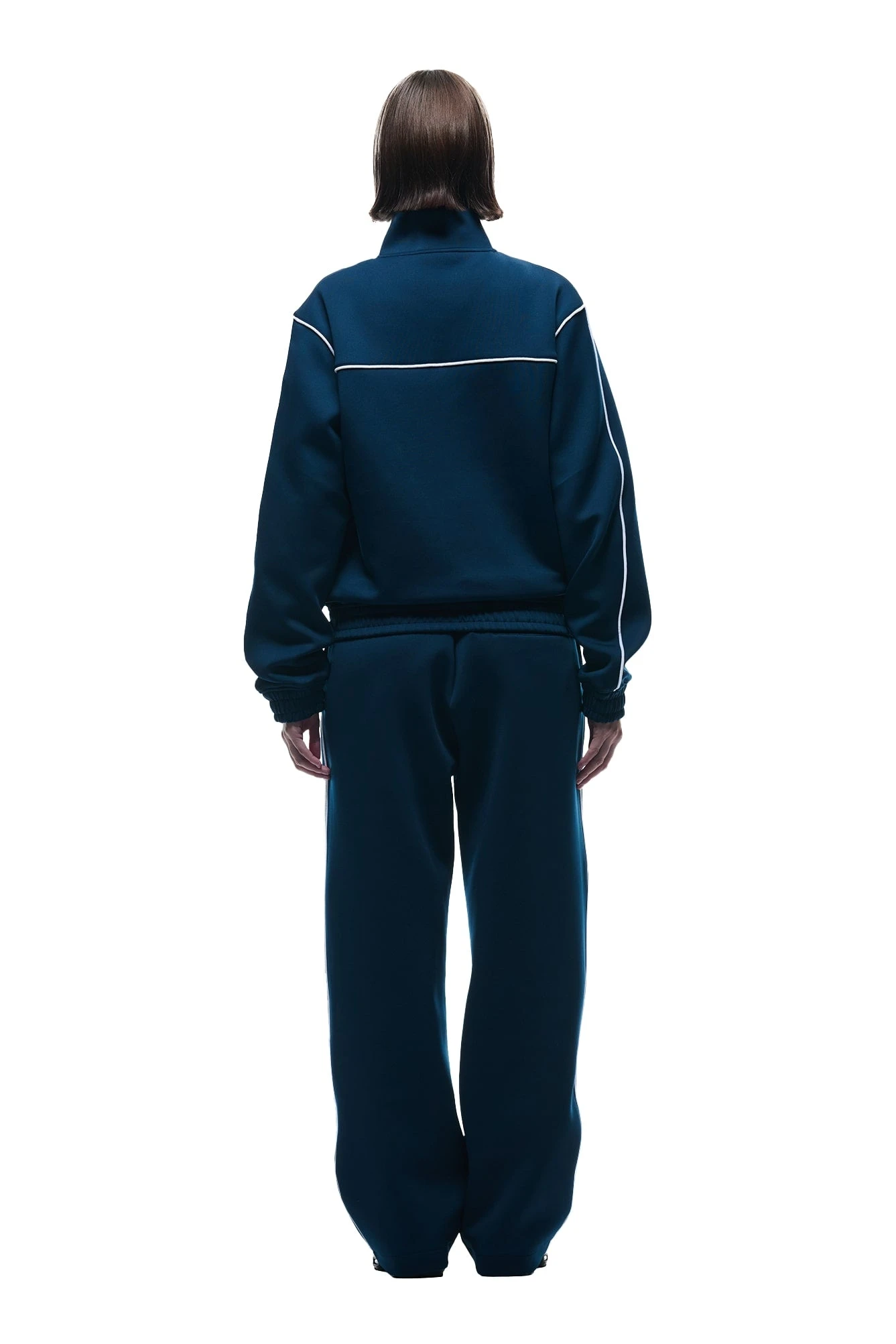 NEOPRENE TRACK JACKET NAVY(Track Jacket Interlock Navy) 6 NEOPRENE TRACK JACKET NAVY(Track Jacket Interlock Navy) - Image 6