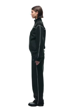 NEOPRENE TRACK JACKET BLACK(Track Jacket Interlock Black) -6pm Season 1337x2005 0058 141124 6PM BF24 LOOK 10 0706