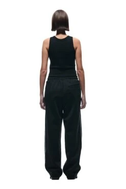 NEOPRENE TRACK PANTS BLACK(Track Pants Interlock Black) -6pm Season 1337x2005 0065 141124 6PM BF24 LOOK 11 0734