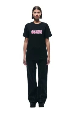 GRAFITTY CAMO T-SHIRT BLACK(Grafitty Camo Logo T Shirt Black) -6pm Season 1337x2005 0117 141124 6PM BF24 LOOK 20 1184