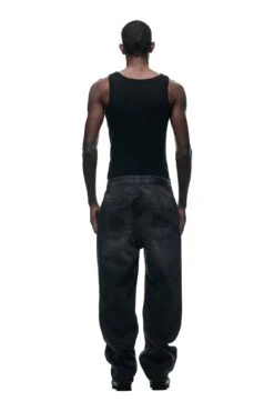 CENTER SEAM DENIM PURPLE OVERDYE(Regular Denim Seams Black Denim Rose Overdye) -6pm Season 1337x2005 0149 141124 6PM BF24 LOOK 25 1277