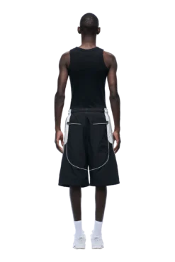 BAGGY WARM UP SHORTS BLACK(Baggy Warm Up Track Shorts Black) 10 BAGGY WARM UP SHORTS BLACK(Baggy Warm Up Track Shorts Black) -6pm Season 1337x2005 px 6PM 0003 250630 6PM ECOM LOOK 09 1891 min