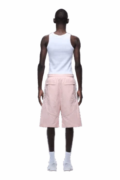 BAGGY WARM UP SHORTS PINK(Baggy Warm Up Track Shorts Pink) -6pm Season 1337x2005 px 6PM 0009 250630 6PM ECOM LOOK 08 1844 min