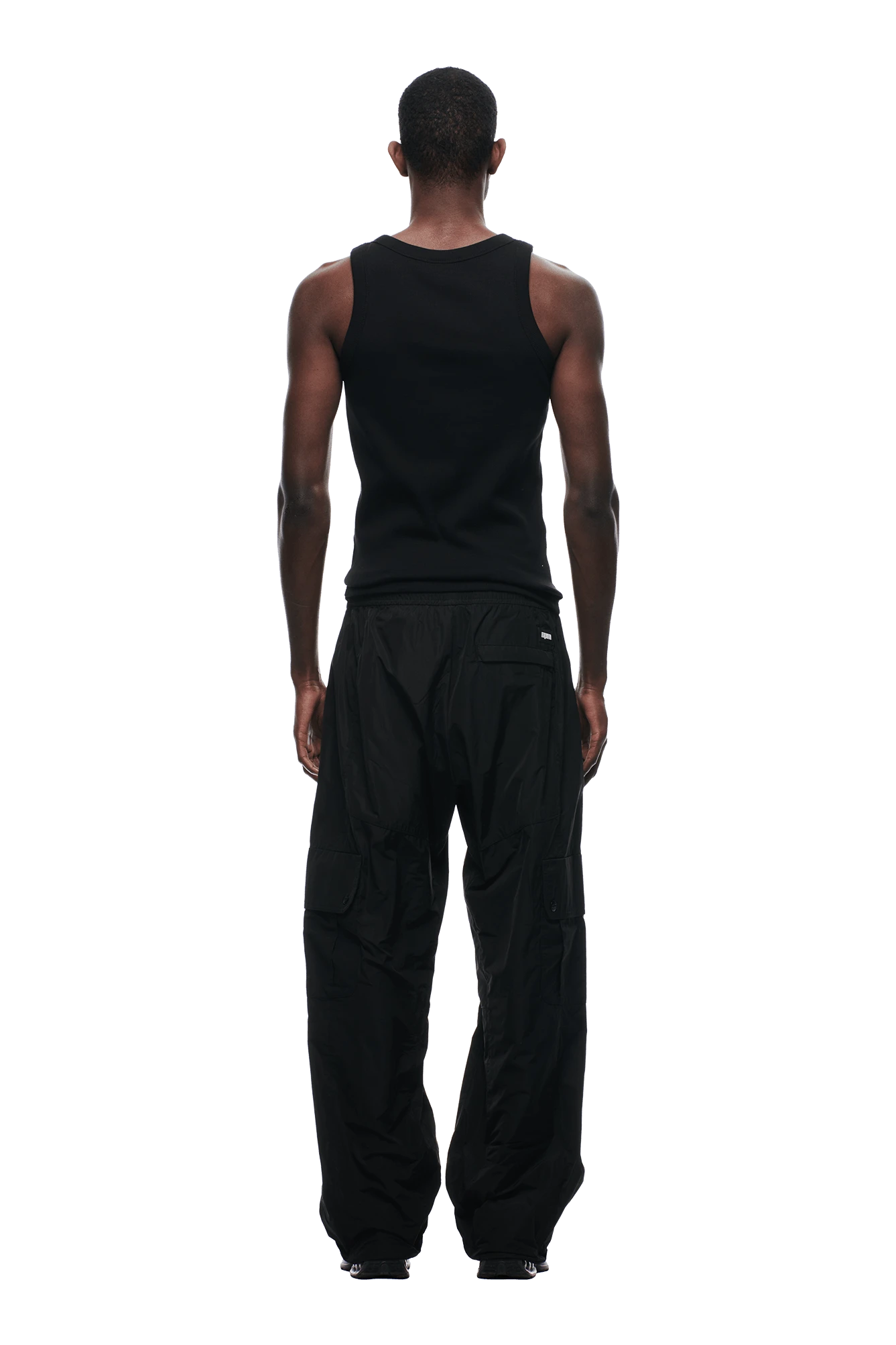 NYLON CARGO PANTS BLACK(Nylon Cargo Pants Black) 3 NYLON CARGO PANTS BLACK(Nylon Cargo Pants Black) - Image 3