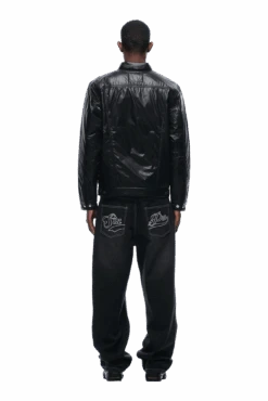 PADDED TRUCKER JACKET BLACK(Padded Trucker Jacket Black) -6pm Season 2005x1337 0065 240425 6PM ECOM LOOK 6 0476 min