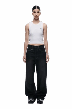 SCRIPT LOGO DENIM WASHED BLACK(Script Logo Denim Washed Black) 9 SCRIPT LOGO DENIM WASHED BLACK(Script Logo Denim Washed Black) -6pm Season 2005x1337 0075 240425 6PM ECOM LOOK 5 0387 min