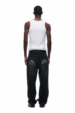 SCRIPT LOGO DENIM WASHED BLACK(Script Logo Denim Washed Black) 8 SCRIPT LOGO DENIM WASHED BLACK(Script Logo Denim Washed Black) -6pm Season 2005x1337 0076 240425 6PM ECOM LOOK 5 0378 min