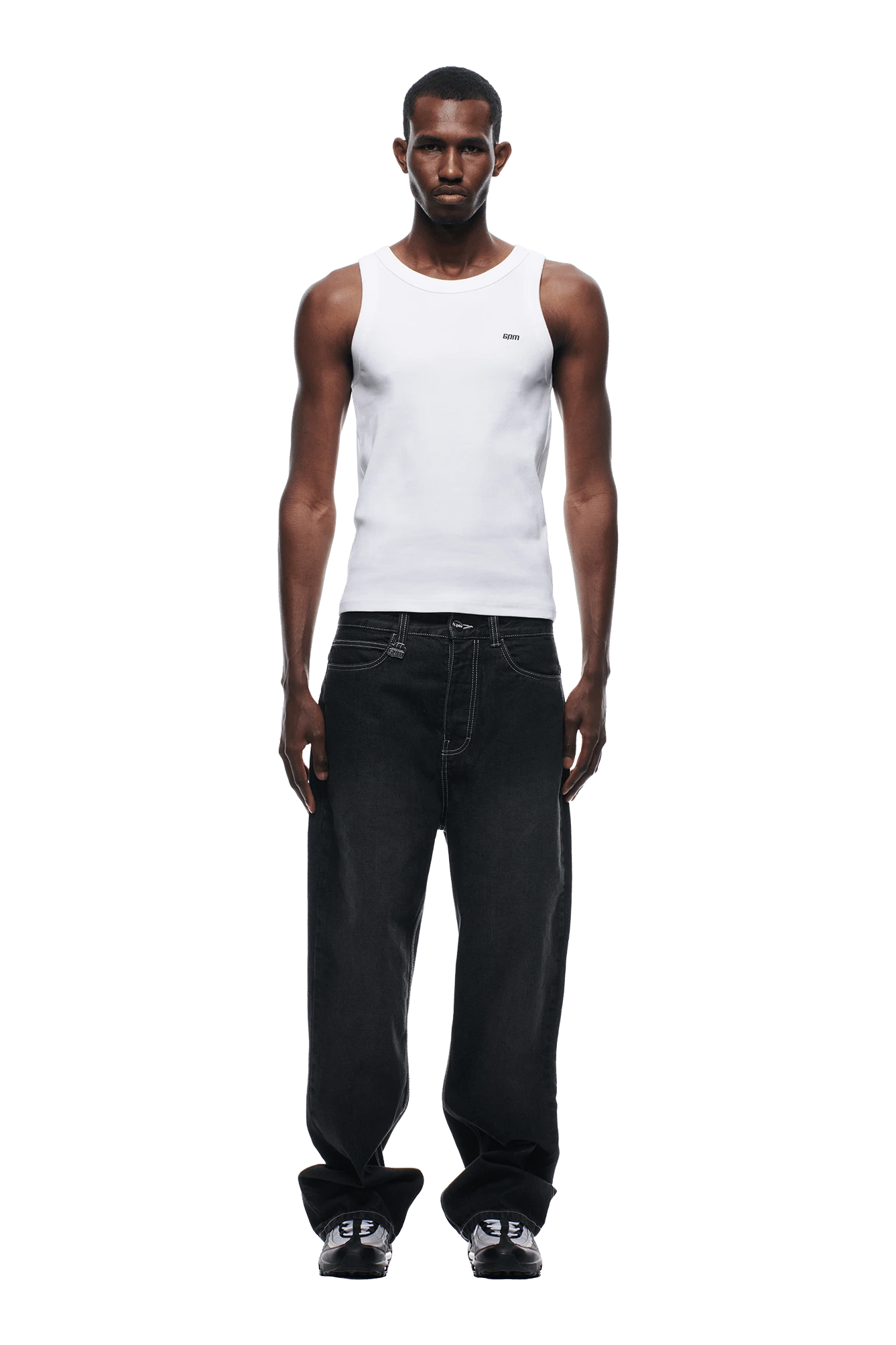 SCRIPT LOGO DENIM WASHED BLACK(Script Logo Denim Washed Black) 1 SCRIPT LOGO DENIM WASHED BLACK(Script Logo Denim Washed Black)