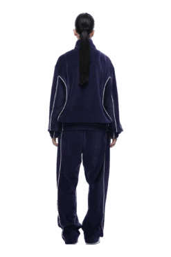 VELOURS TRACK JACKET ORBIT BLUE(Velours Track Jacket Orbit Blue) -6pm Season 2005x1337 0079 240425 6PM ECOM LOOK 4 0348 min