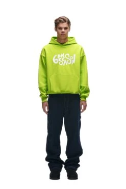 DOUBLE HOODIE LIME(Double Hoodie Lime)