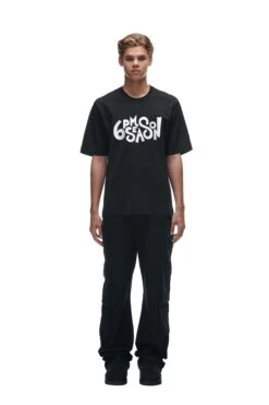 PLAY LOGO T-SHIRT BLACK(Play Logo T Shirt Black)