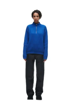 HALFZIP KNIT ROYAL BLUE(Halfzip Knit Troyer Royal Blue) 9 HALFZIP KNIT ROYAL BLUE(Halfzip Knit Troyer Royal Blue) -6pm Season 202221012 6PM ECOM AW221983 scaled