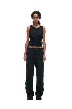 CARGO PANTS BLACK(Cargo Pants Black 1) 9 CARGO PANTS BLACK(Cargo Pants Black 1) -6pm Season 202221012 6PM ECOM AW222254 scaled