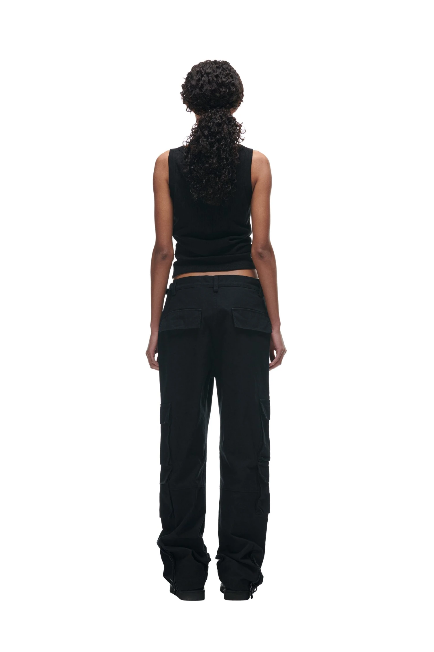 CARGO PANTS BLACK(Cargo Pants Black 1) 6 CARGO PANTS BLACK(Cargo Pants Black 1) - Image 6