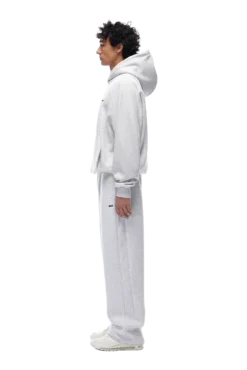 HOODIE LIGHT GREY(23n05 1100 201 Hlogo) -6pm Season 20231003 6PM NOS AW23 LOOK 03 202 min