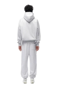 ZIP HOODIE LIGHT GREY(23n05 1110 201 Zhlog) -6pm Season 20231003 6PM NOS AW23 LOOK 06 288 min